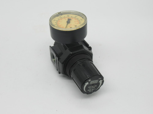 ARO R27241-600 Relieving Regulator W/ Gauge (Generic) 1/2"Port Max 200PSI USED