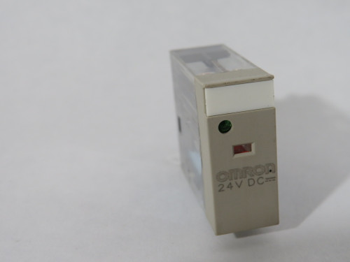 Omron G2R-2-SND-DC24(S) General Relay 24VDC 5A@250VAC 30VDC 8-Blade USED