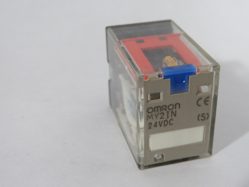 Omron MY2IN-DC24(S) General Relay 24VDC 10A@250VAC 30VDC 8-Blade USED