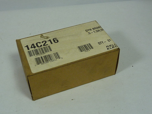 Reliance Electric 14C-216 Dynamic Braking Kit 1/2-1.5 ! NEW !