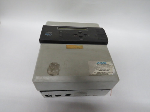 Siemens 544-550 Sensor Controller 24VAC 2.0A 60Hz Damaged Enclosure NO KEY AS IS