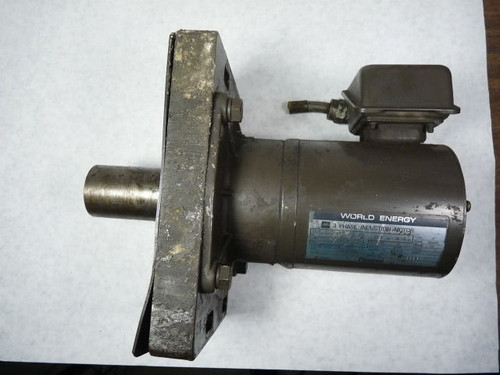 Nissel 0.1kW 1710RPM 200/220V 3Ph 0.57/0.58A 60Hz USED