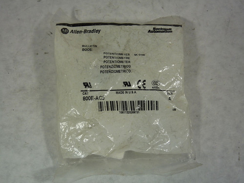 Allen-Bradley 800E-AC5 Potentiometer 5K OHMS NEW