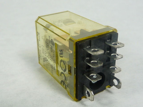 IDEC RH2B-U-DC24V Plug-In Relay 24Vdc 10A 8 Blade USED