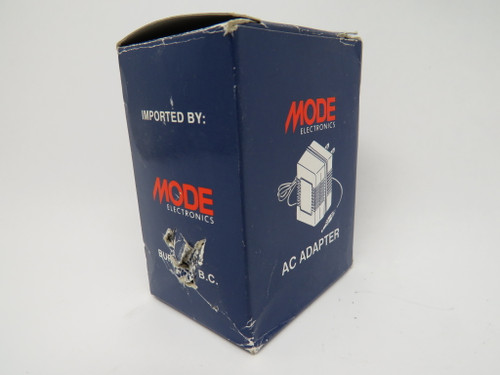 Mode 68-121P-1 2.1mm Center Positive AC Adapter Output:12VDC@1A *DMG Box* NEW