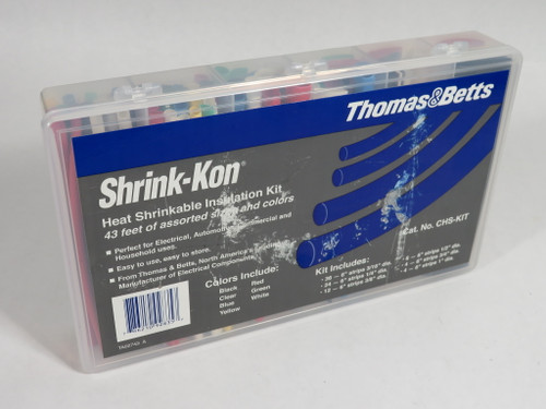 Thomas & Betts CHS-KIT Heat Shrink Insulation Kit MISSING 14x 3/16” STRIPS NEW