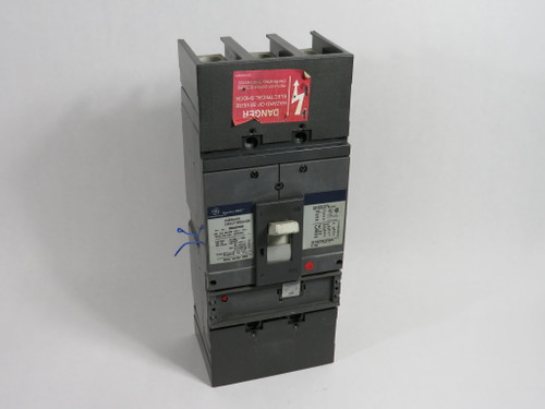 General Electric SGHA36AT0400 Circuit Breaker 400A 600V 3-Pole COSMETIC DMG USED