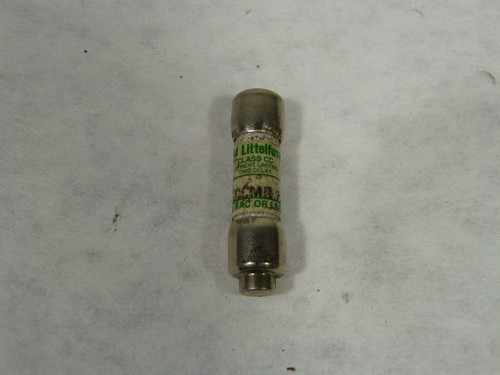 Littelfuse CCMR-2 Time Delay Fuse 2A 600V USED