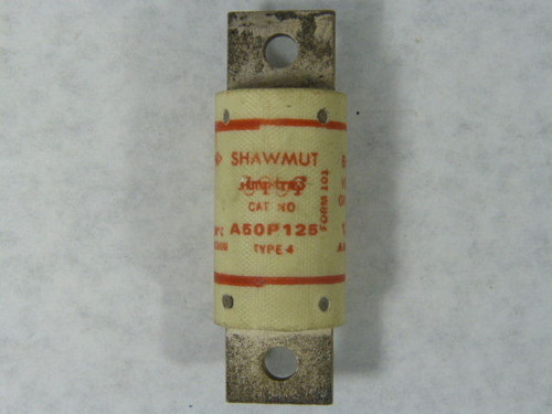 Shawmut A50P125 Semiconductor Fuse 125A 500V USED