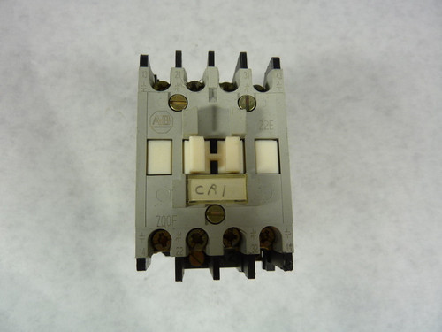 Allen-Bradley 700-F220A1 Ser.C Overload Relay 110/120VAC 10A USED