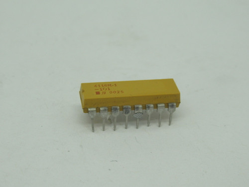 Bourns 4116R-1-101 Isolated Resistor 16Pin 100 Ohms 2.25W USED