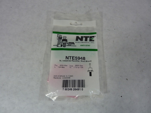 NTE NTE5948 Rectifier 400V 15A NEW