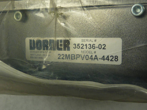 Dorner Bottom Mount Drive Package 22MBPV04A-4428 ! NEW