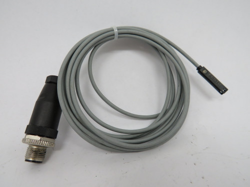 Festo 150855 SME-8-K-LED-24 Magnetic Reed Switch w/Connector 2.5m L USED