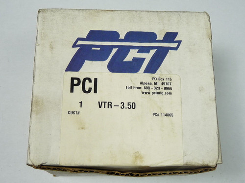 PCI VTR-3.50 Groove Track Roller Bearing ! NEW !