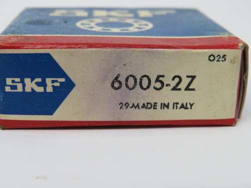 SKF 6005-2Z Deep Groove Ball Bearing 47mm OD 25mm ID 12mm W SEALED BOX NEW