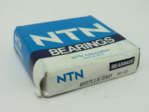 NTN 6007LLB/2AU1 Deep Groove Bearing 62mm OD 35mm ID 14mm W OPEN INNER BAG NEW