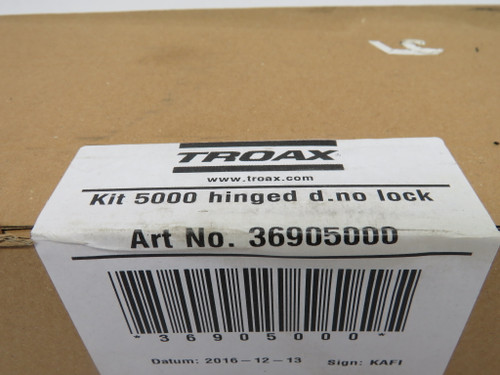 Troax 36905000 Hinged Door Kit for Single Hinged Door No Lock SEALED BOX NEW