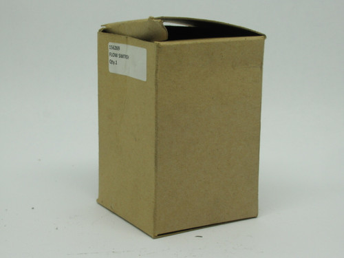 Gems Sensors 156269 Flow Switch RF-2500 Series 4-20GPM 120VAC USED