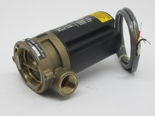 Gems Sensors 156269 Flow Switch RF-2500 Series 4-20GPM 120VAC USED