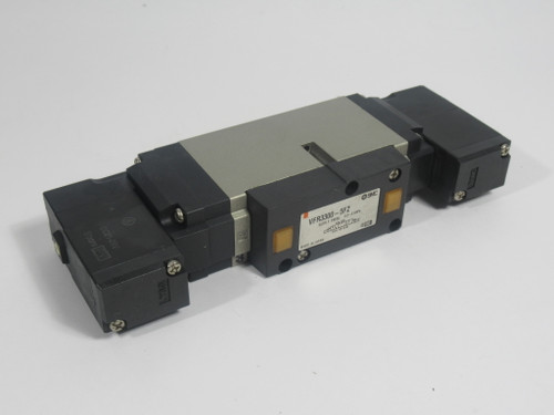 SMC VFR3300-5FZ Double Solenoid Valve 21-26VDC 0.2-0.9MPa COSMETIC CHIP NOP