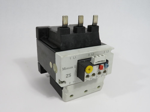 Moeller Z5-100/SK3 Overload Relay 70-100A USED