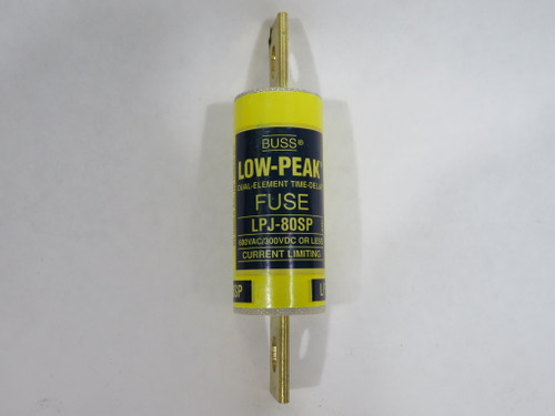 Low-Peak LPJ-80SP Dual Element Current Limiting Fuse 80A 600VAC *DMG Box* NEW