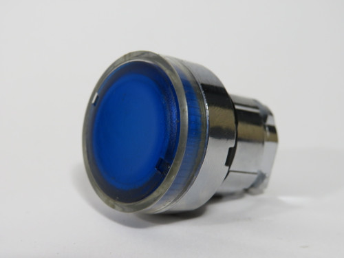Telemecanique ZB4BW36 Illuminated Push Button Operator Blue Lens USED