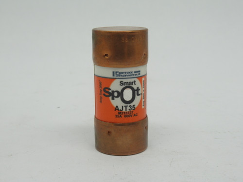 Ferraz Shawmut Mersen AJT35 Amp-Trap Smart Spot Time Delay Fuse 35A 600VAC USED