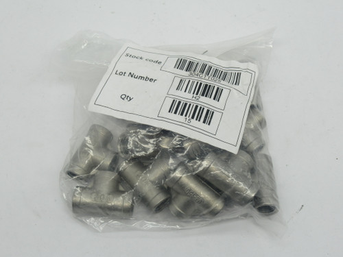 Generic 1/4-150 Threaded 1/4" Pipe Fitting Class 150 Female *15-Pack* NWB