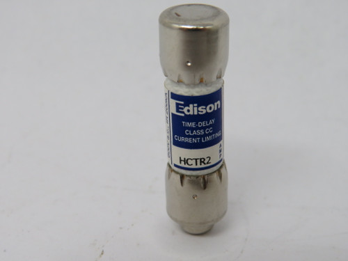 Edison HCTR2 Time Delay Fuse 2A 600V Lot of 10 USED