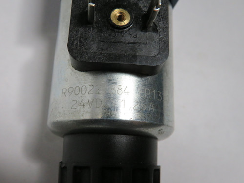 Rexroth R900052621 Poppet Directional Valve 24VDC 350bar USED