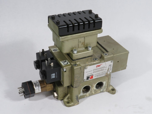 Ross Controls DM2DNA42B21 Electropneumatic Double Valve COSMETIC DAMAGE USED