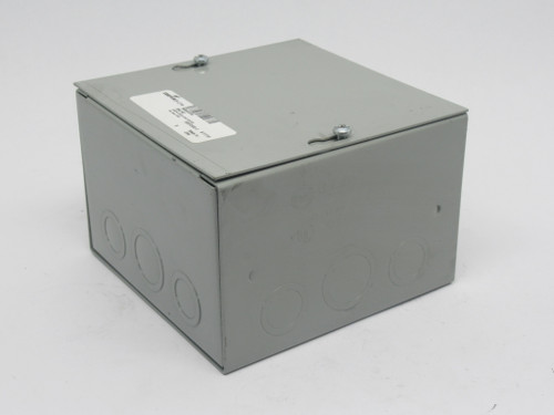 Cooper 664SC B-Line Screw Cover Junction Box Type 1 Enclosure 6x6x4 USED