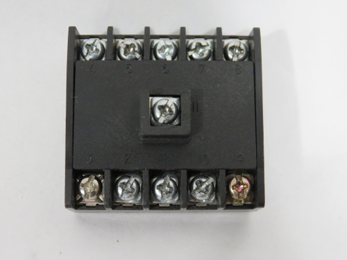Menics PG-11 Relay Socket Base 7A 250VAC 11-Pin USED