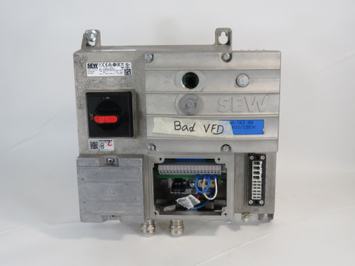 Sew-Eurodrive MFE72A/MM15D-503-00/Z28F0/BW1/AF0/AF0 Field Distributor AS IS