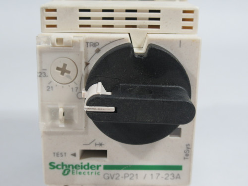 Schneider Electric GV2-P21 Manual Motor Starter/Protector 17-23A 690V USED