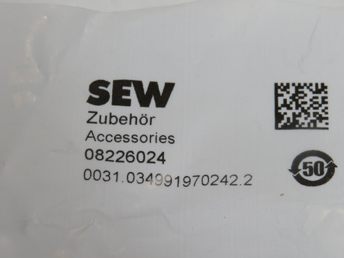 SEW-Eurodrive 08226024 Drive Mounting Accessories OPEN BAG NWB