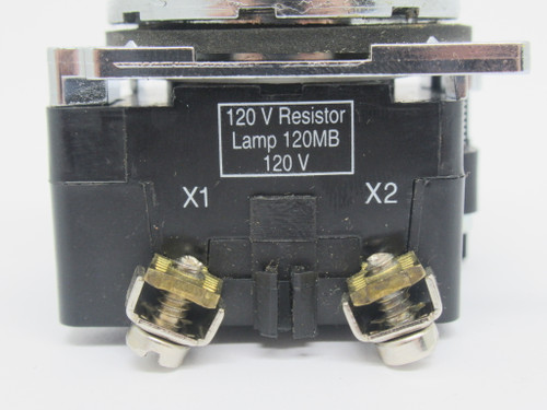 Cutler-Hammer 10250T197LRP2A LED Indicating Light 120V Red Lens USED