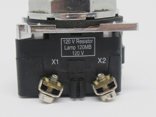 Cutler-Hammer 10250T197LAP2A LED Indicating Light 120V Amber Lens USED