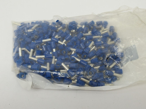 ITC 102.508 DIN Insulated Ferrule 2.50mm2 14AWG Blue *LOT OF 302* NWB