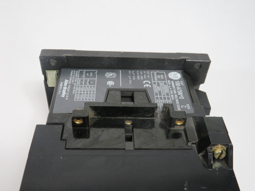 Allen-Bradley 100-A75ND3 Contactor 75A 110/120V 50/60Hz 3 Pole USED