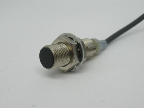 Omron E2A-M12KS04-WP-B1 Inductive Proximity Sensor 4mm Range PNP-NO 2m L USED