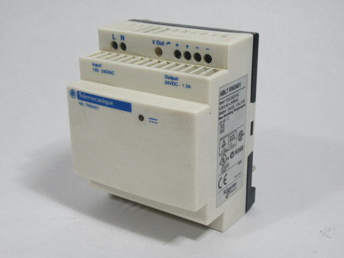 Telemecanique/Schneider Electric ABL7RM2401 Modular Power Supply 24VDC 1.3A USED