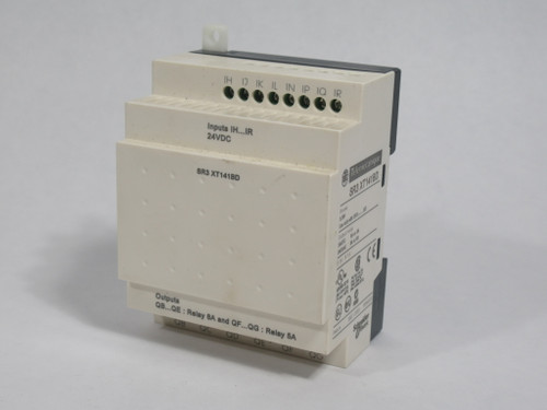 Schneider Electric SR3XT141BD Discrete I/O Expansion Module 14I/O 24VDC USED