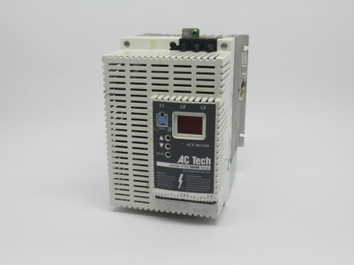 Lenze SF5100 AC Drive 10HP 3Ph 0-460/575V 12.2A 0-240Hz *CRACKED FRAME* USED