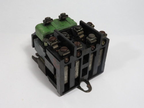 General Electric CR2810A14AT Machine Tool Relay 110/120V 50/60Hz RUST USED