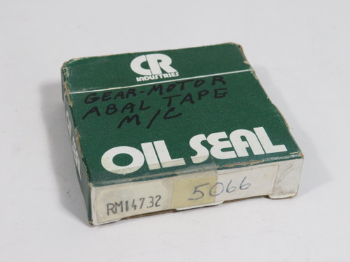 Chicago Rawhide 5066 Oil Seal 0.5" ID 1.124" OD 0.25" W SHELF WEAR NEW