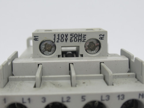 Sprecher + Schuh CA7-12-10-120 Contactor 110V @ 50Hz 120V @ 60Hz 1NO 3P USED