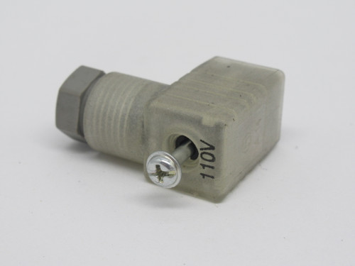 Hirschmann A14 Solenoid Valve Connector 110V USED